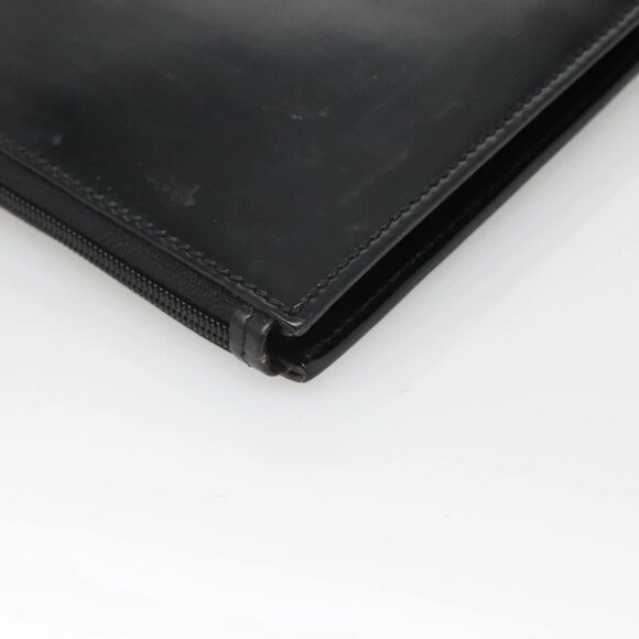 GUCCI Document case Patent leather Black Auth am8564 - Picture 10 of 16